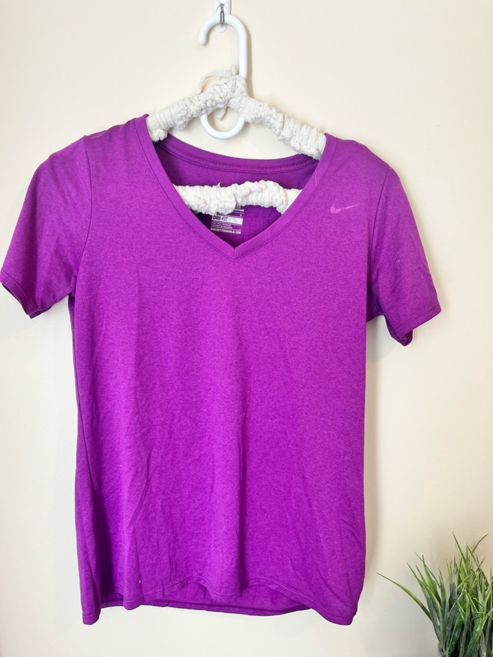 Nike Purple Dri-FIT Athletic Tee